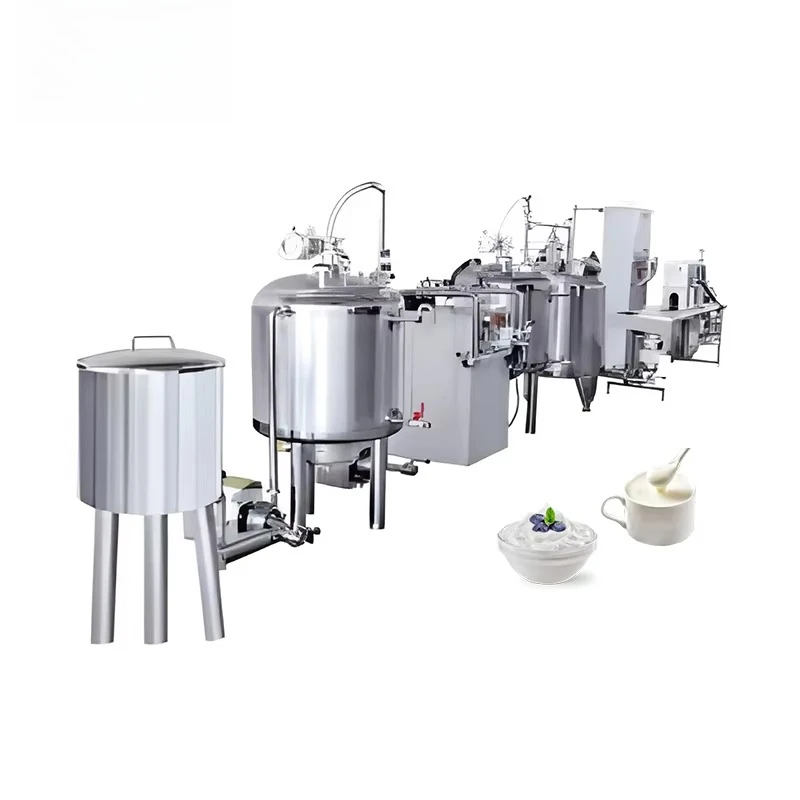 Automatic Yogurt Dairy Production Line Small Scale Factory Processing Equipment