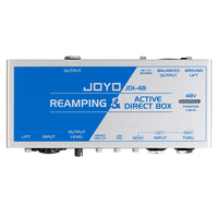 JOYO JDI-48 Multi Effect Guitar Pedal Reamp & DI Function Stereo Mix Direct Box for Live Performance Recording Signal Switching