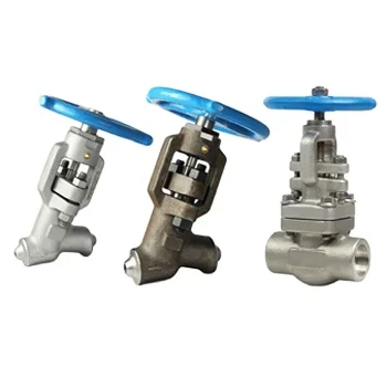 

B16.34 класс 1500, 2500, 4500 65 ° Y-образный узор DN25 Цельные кованые шаровые клапаны из нержавеющей стали для сжиженного нефтяного газа