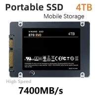 2025New 4TB Solid State Disk SSD 870 EVO with 500GB 1TB 2TB Internal HDD for Laptop and Desktop