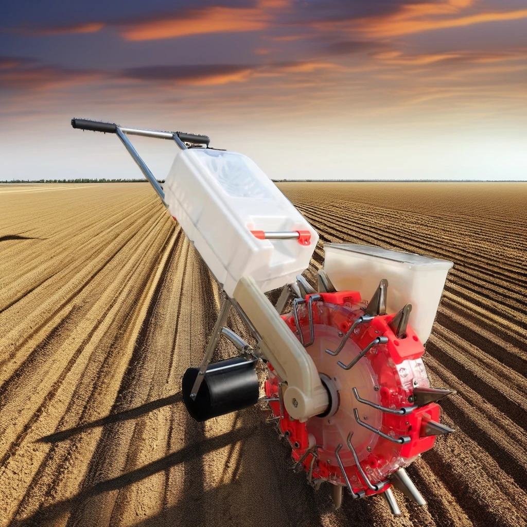 

HP-5 2025 Newest Product Hand Push Peanut Rice Corn Manual Seeder Machine Transparent Seeders Planting Equipment With CE