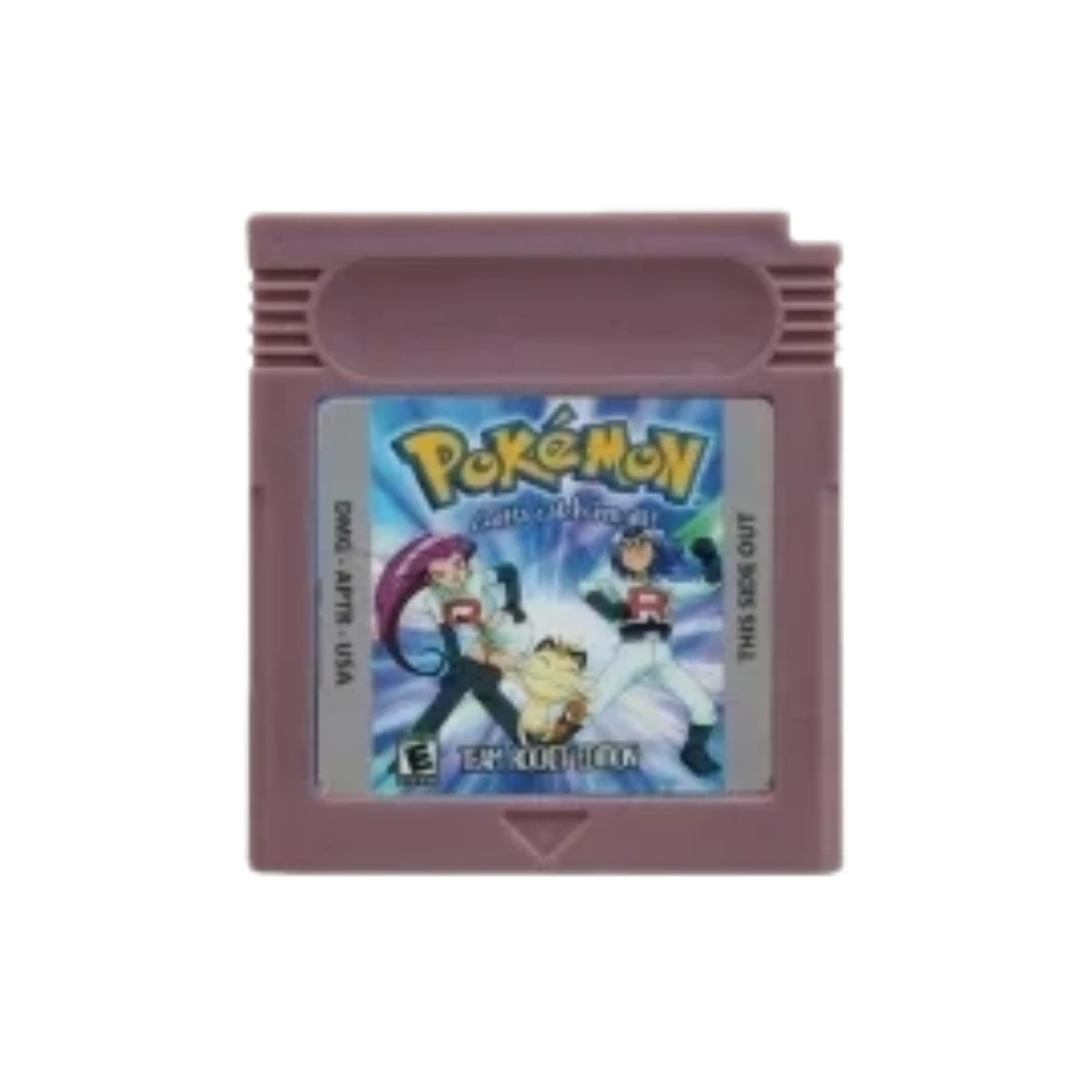 37 verschiedene GB-Spielmodule: Pocket Monster Klassiker in Rot, Blau, Grün, Gold, Silber, Kristall + Fan-made Hack-Versionen für Game Boy – als Geschenk – Detail 9