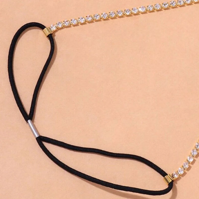 الهذيان 2 قطعة/المجموعة بسيطة الفخذ سلسلة كريستال الجسم مجوهرات للنساء مثير حجر الراين الفخذ الساق سلسلة بلينغ تسخير البيكينيات