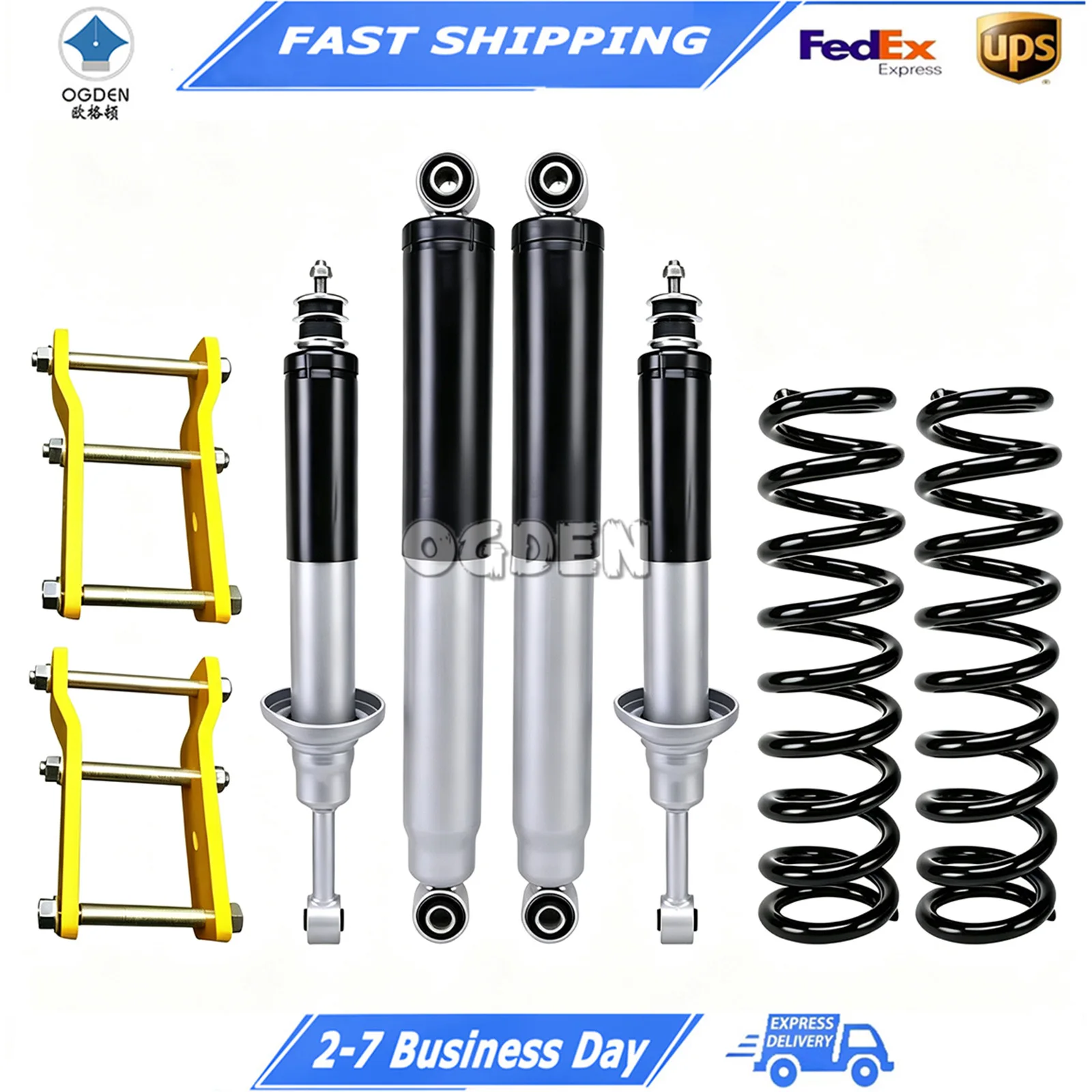 

OGDEN Off-road Lift Kit with Hangers, Springs & Shock Absorbers for Isuzu D-MAX, Lingtuo, Ruimai Pickup CA100033860