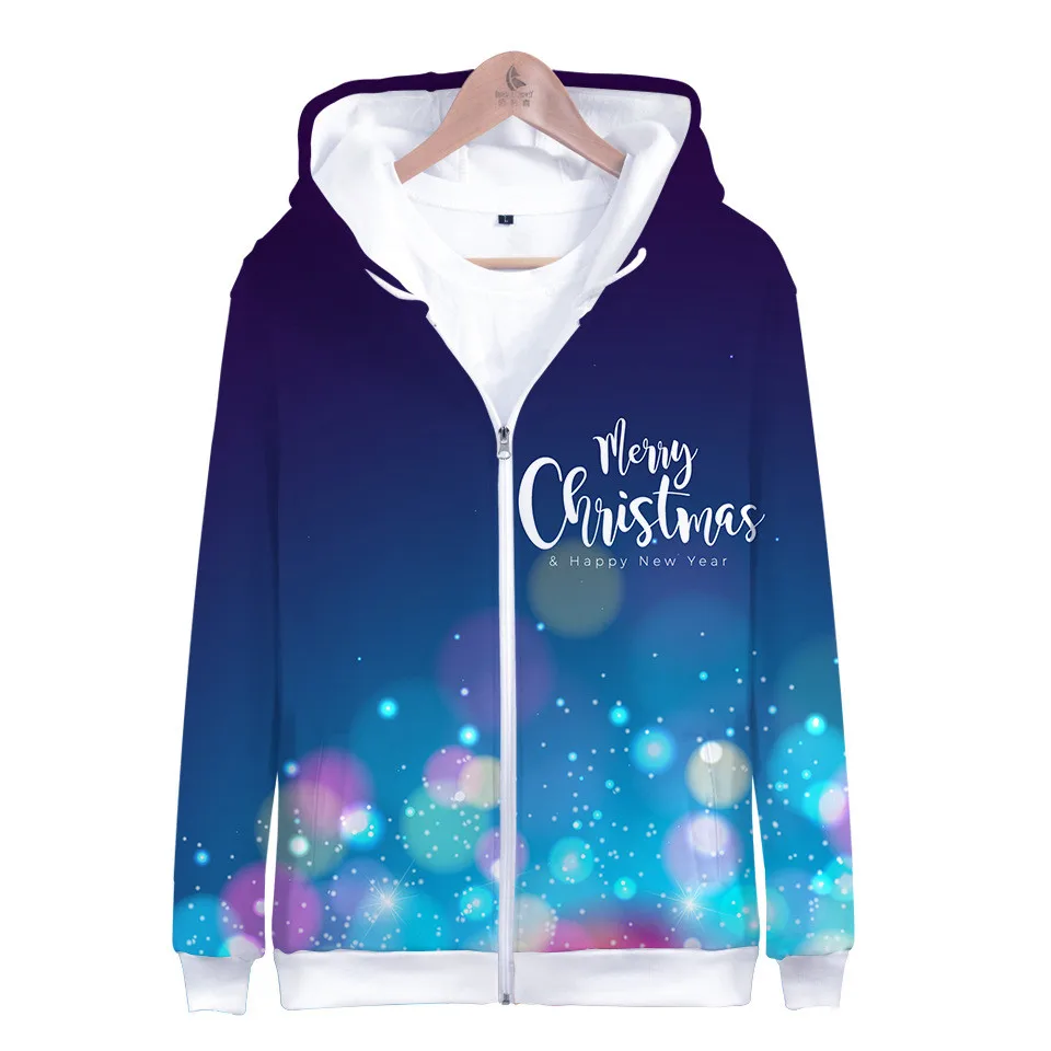 Kerst 3d Hoodies Kids En Volwassen Hoodie Sweatshirts Mannen/Vrouwen Lange Mouw Herfst Warme Mode Grappige 3d Jas Kleding