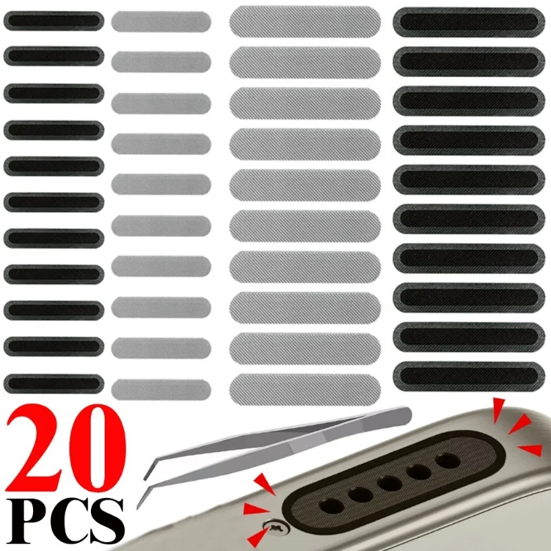 1-20Pcs Mobile Phone Speaker Dustproof Net UltraThin Anti Dust Proof Adhesive Sticker Protector for iPhone 17 Samsung Xiaomi