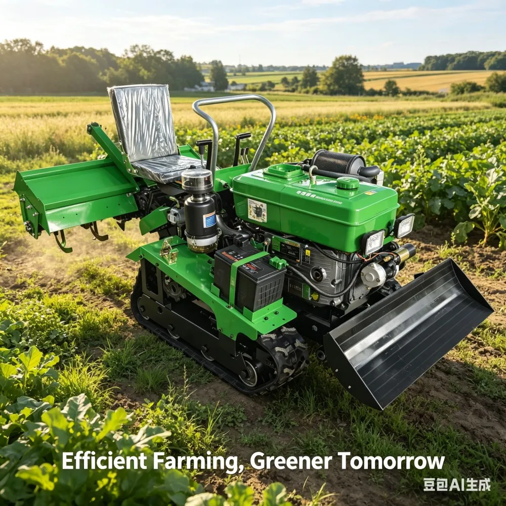 

Multi-Function Mini Farm Crawler Tractor Cultivator 25hp 35hp 50hpHot Selling Agricultural Machinery