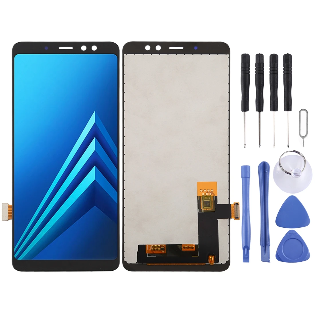 incell LCD Half Screen for Galaxy A8+ (2018) A730F, A730F/DS With Digitizer Full Assembly