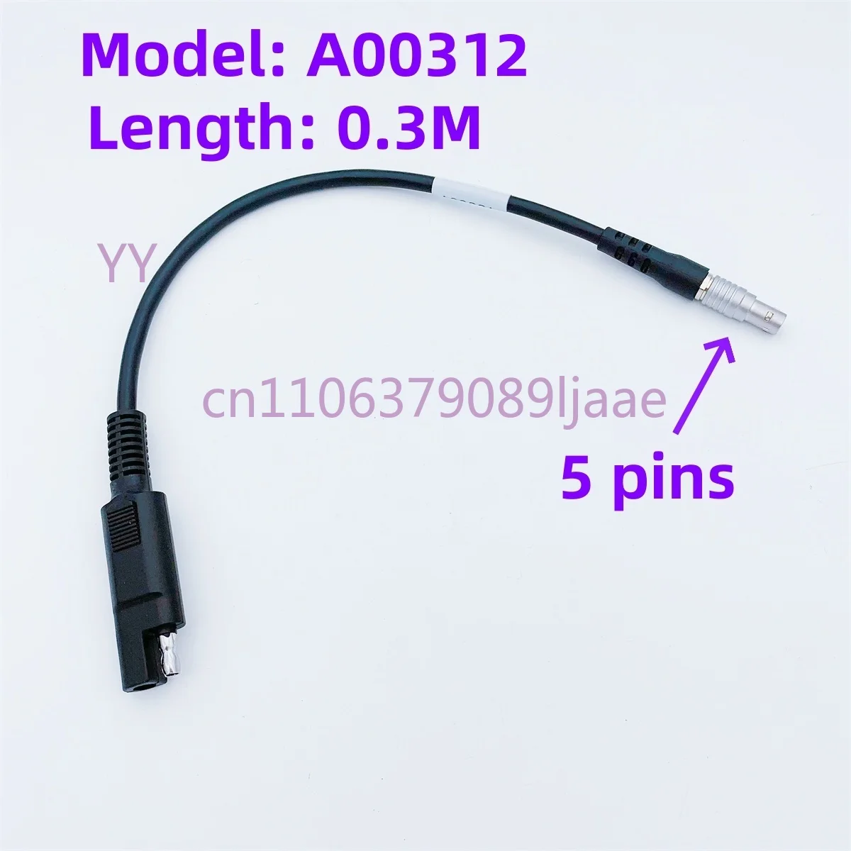 

Кабель питания A00312 для тахеометров SOKKIA GRX2 GNSS GPS, SRX2, SET1X, NET05X, 5-контактный адаптер питания переменного тока, выход постоянного тока 12В