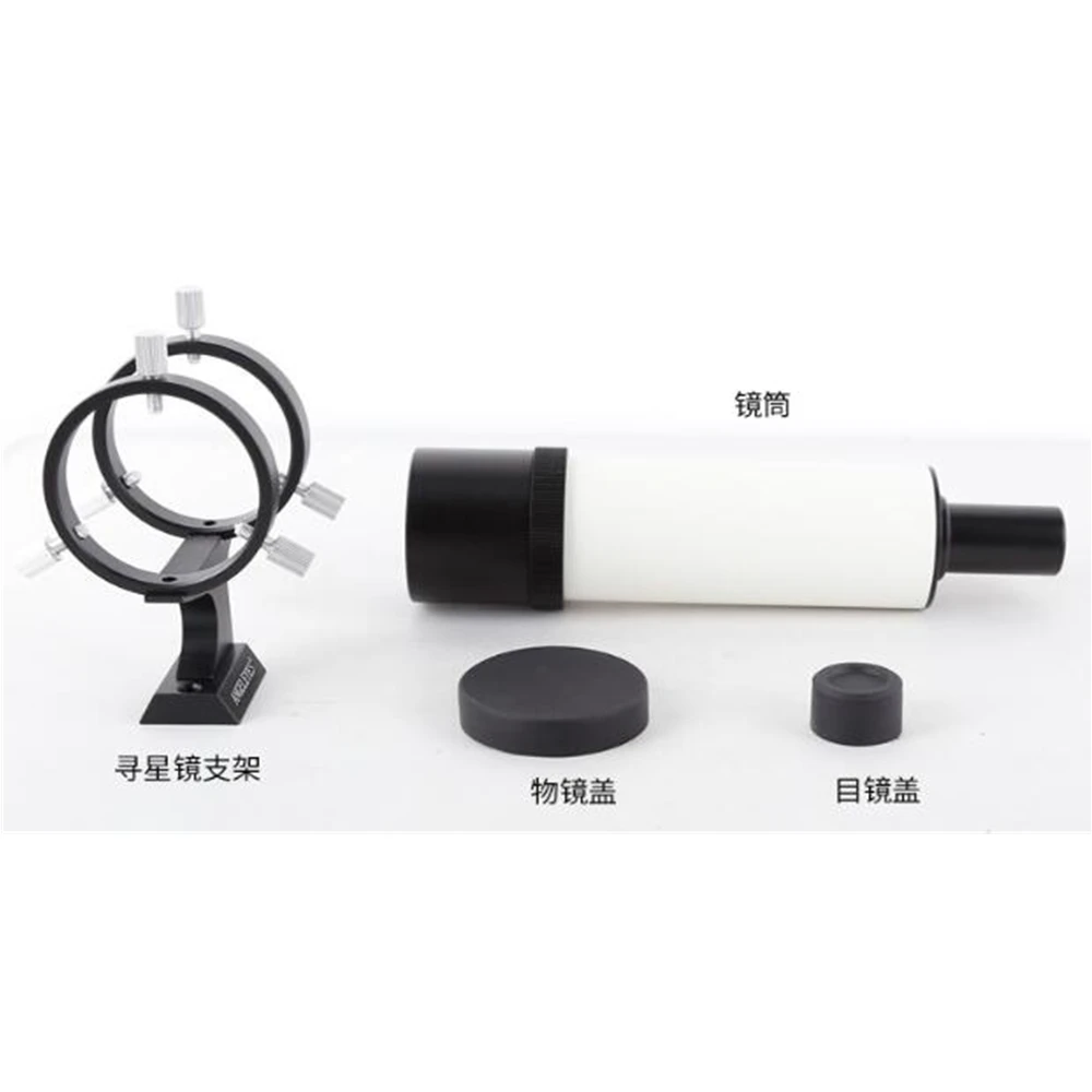 Picture 6: Angeleyes 8x50mm Optical Finder Tube with Black Silver or Red Bracket Astronomical Telescope Accessory