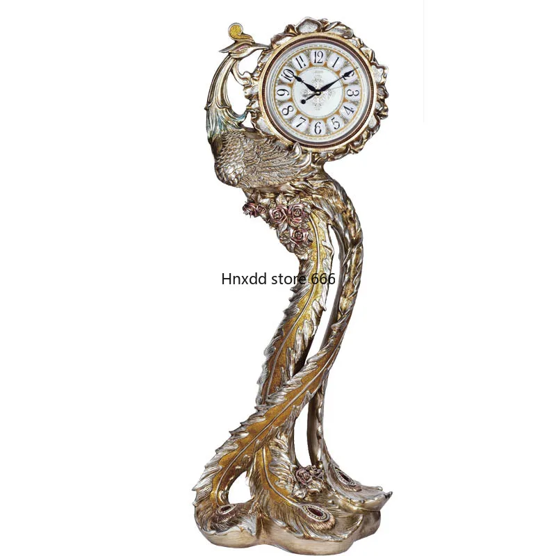 European floor-to-ceiling large home decoration floor watch clock ornament