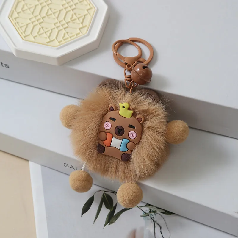 Лидер продаж, милый милый шапкабара, колокольчик, игрушка, кулон, брелок, подарок, студенческая сумка, кулон