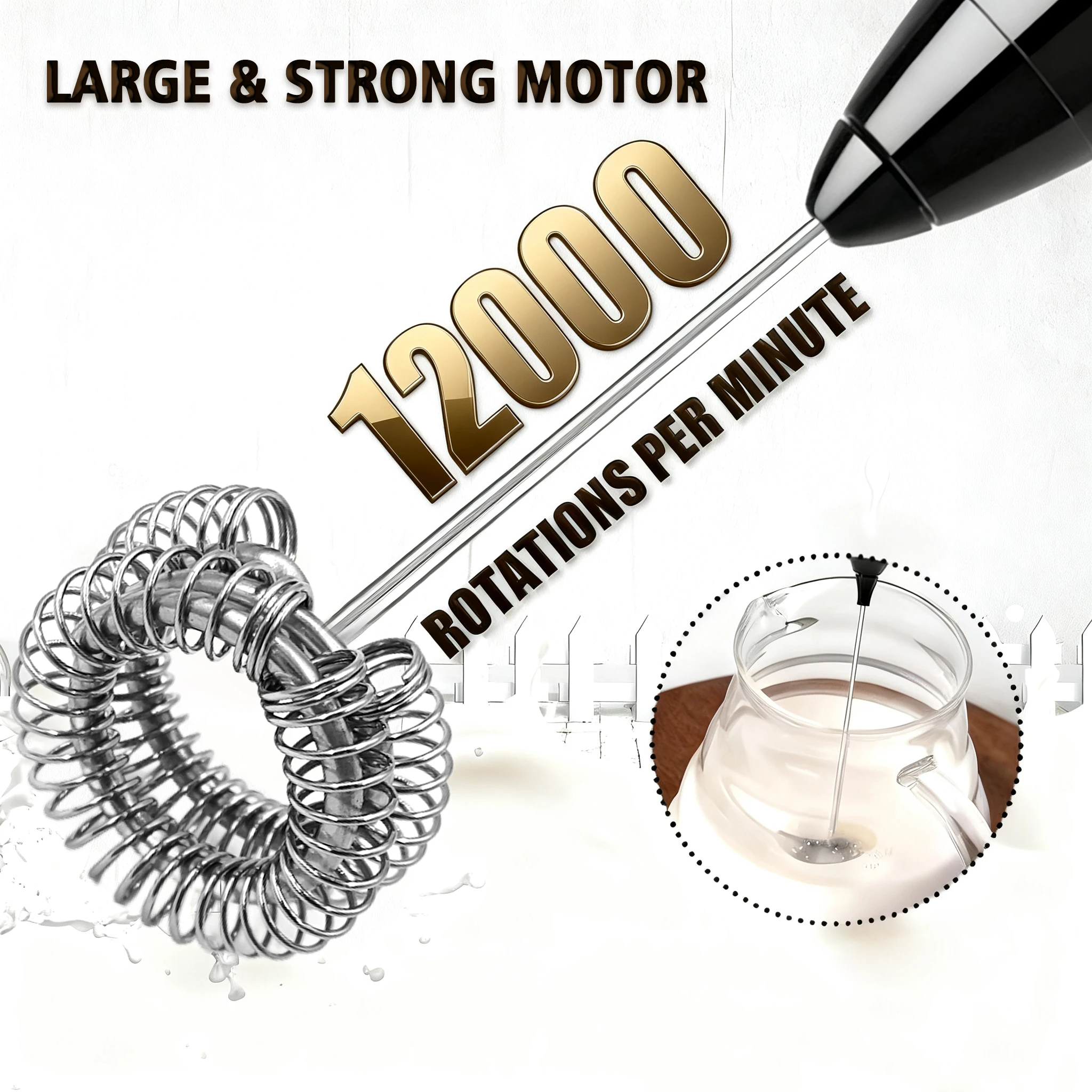 미니 핸드헬드 우유 거품기 충전식 음료 믹서 커피 라떼에 적합한 우유 거품기