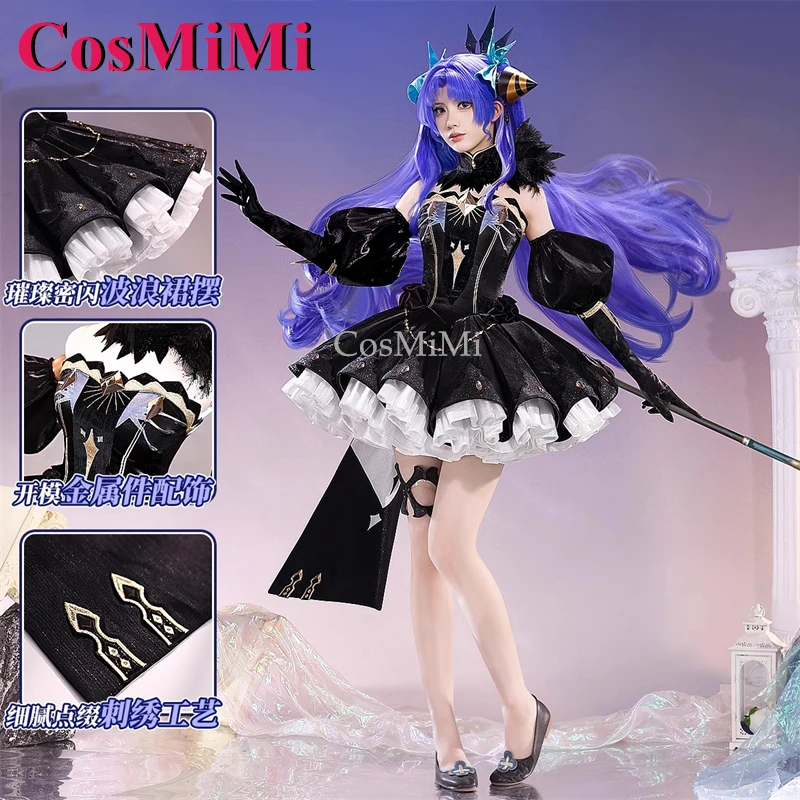 CosMiMi Fate/Grand Order Ere/Ereshkigal Cosplay Costume V2.0 Universe Space Gorgeous Dress Carnival Party Role Play Clothing S-L