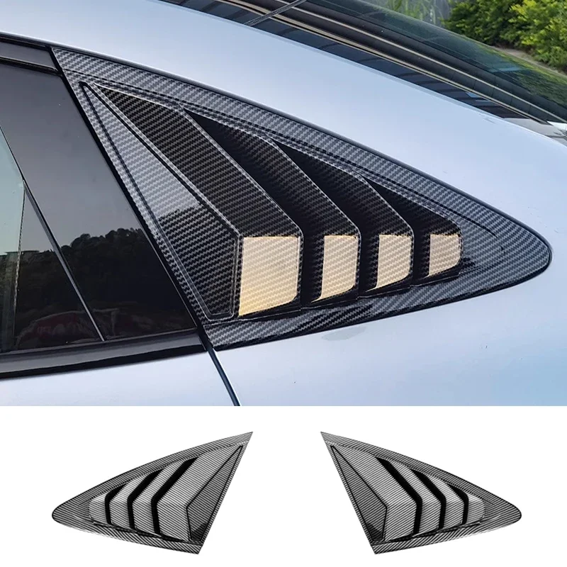 

Window Louver for BYD Seal EV Quarter Side Scoop Cover Vent Glossy Black Spoiler 2022 2023 2024 Decorative Accessories