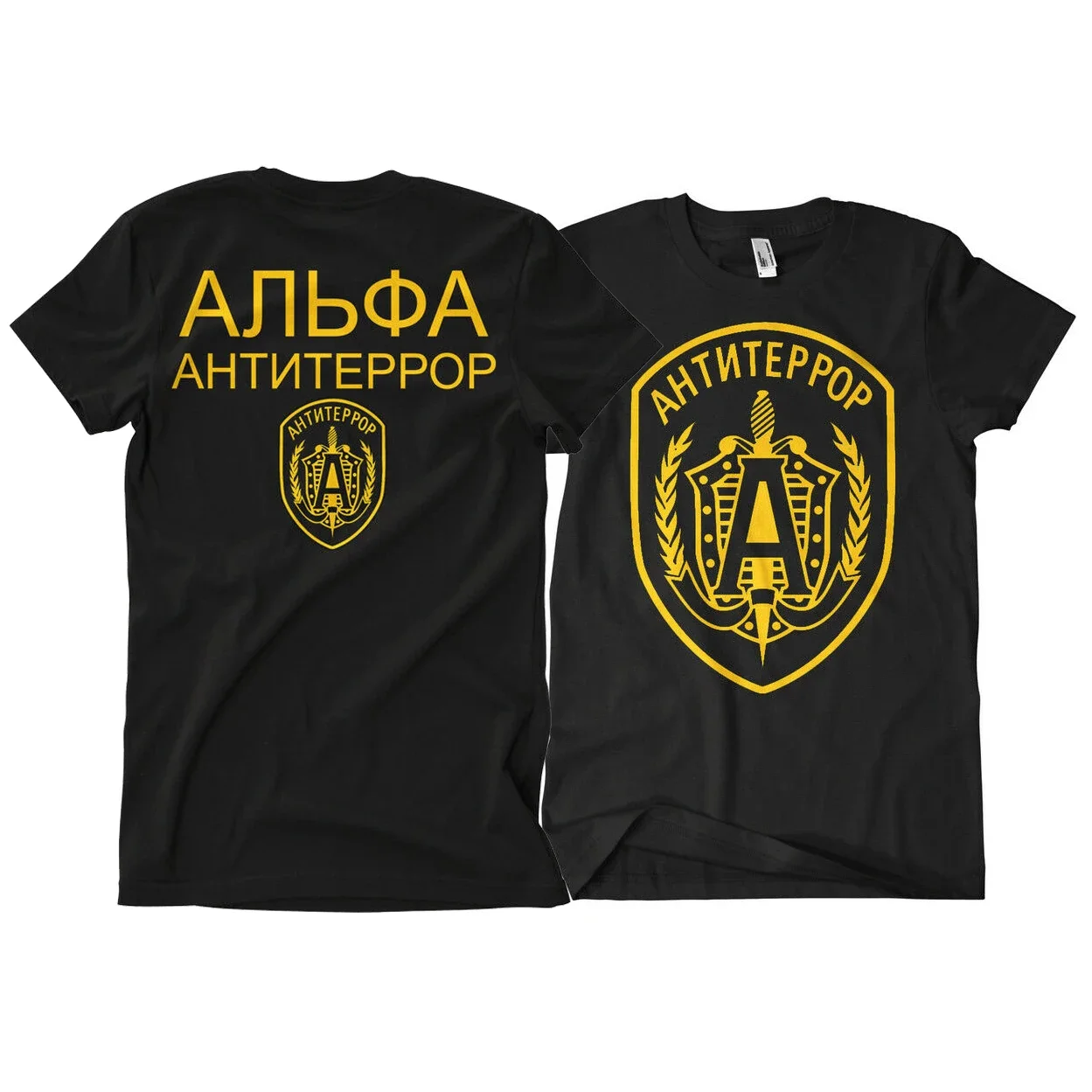 

Russia GRU FSB Spetsnaz Anti-Terrorist Alpha Specia Force T-Shirt. Premium Cotton Short Sleeve O-Neck Mens T Shirt New S-3XL