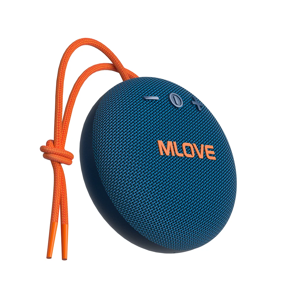 

MLOVE Outdoor Super-Portable Bluetooth Speaker, Rich Stereo Bass, 24H Playtime, IPX67 Waterproof for Travel, Hiking, Outdoors