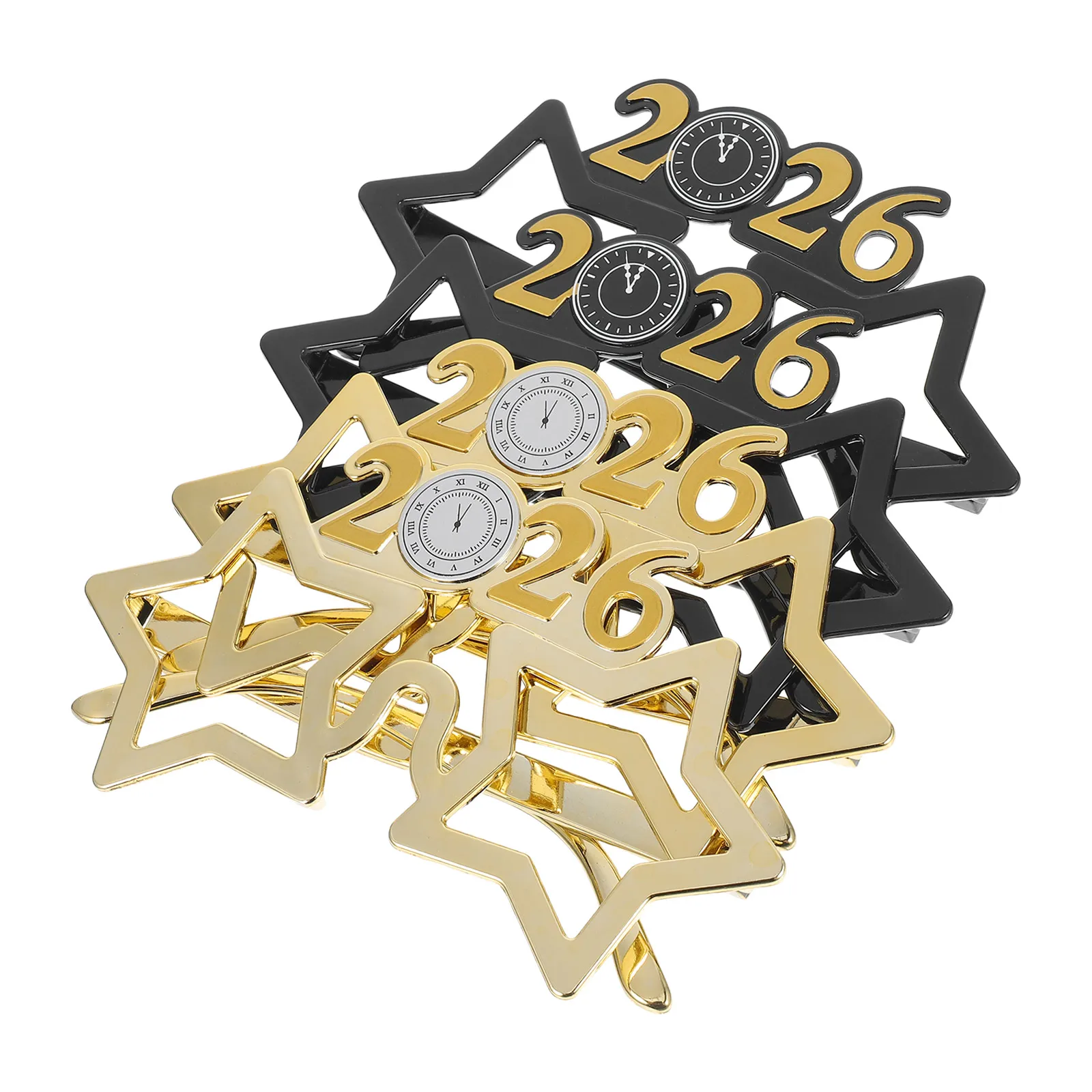 4 قطعة 2026 عشية رأس السنة نظارات الحفلات مضحك صور الدعائم سنة جديدة سعيدة لوازم الحفلات 2026 النظارات