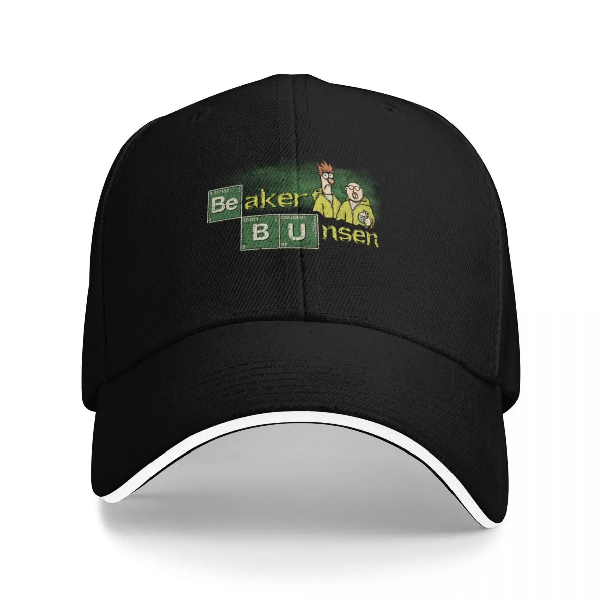

Beaker and Bunsen Baseball Cap Designer Hat fun hats Uv Protection Solar Hat Anime Golf Wear Men Women's