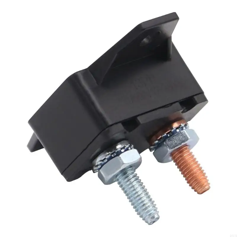 50A Automatic Resetting Breakers Electrical Protector For 12V 24V Systems Featuring Bolt On Plastic Mount Brackets 2pcs R6FB