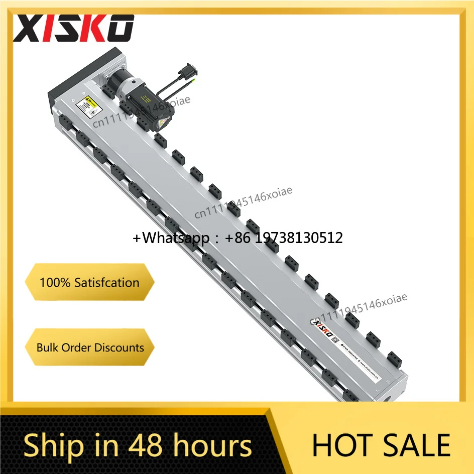 XISKO High PrecisIon High Load Single Axis Robot Variable Pitch Linear Guideway Modules Linear Actuators Customizable XSK210B-LK