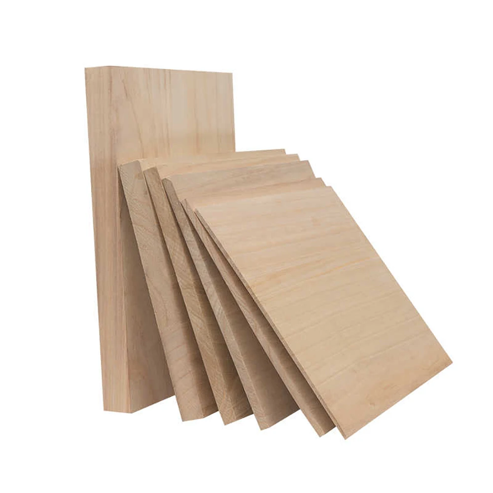 1Pcs Solid Wood Board Balsa Wood 30/40/50/60/70/80/90cm Long 15~55cm Wide 1.2/1.5/2/2.5cm Thick For Craft DIY Wood Material