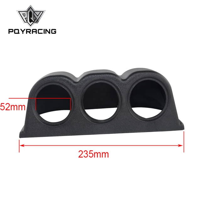 

Бесплатная доставка автомобильный держатель измерителя 2 "(52 мм) тройной тире крепление Авто Манометр pod/Автомобильный метр pod/Автомобильный держатель измерителя PQY-AGP02