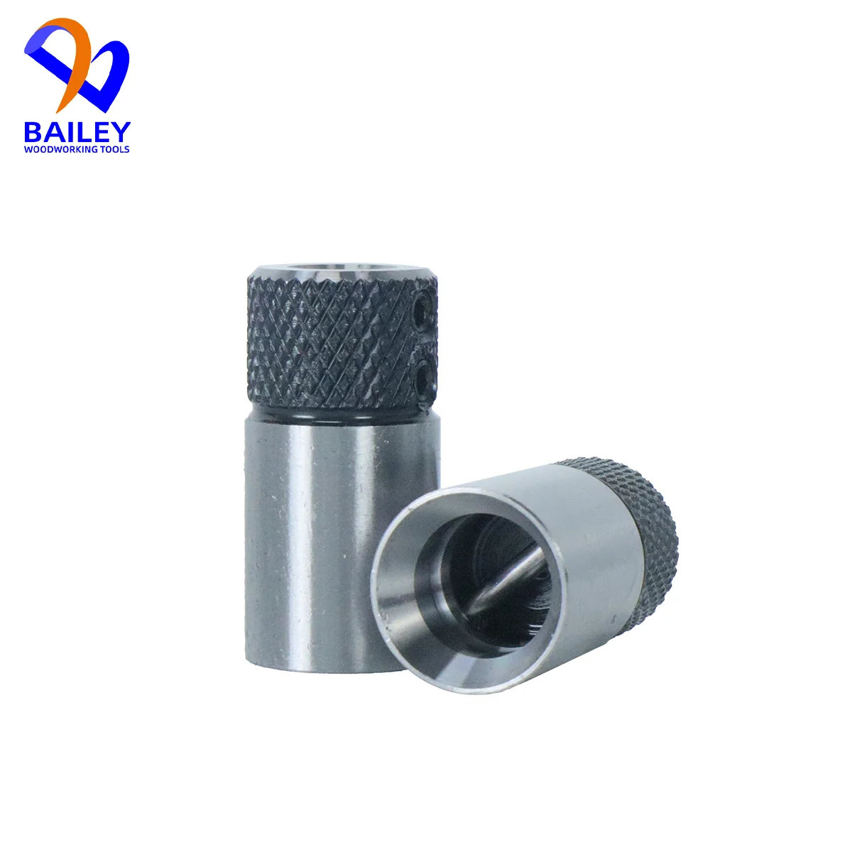 Imagem -02 - Bailey-carpintaria Quick Change Chuck Cruz e Straight Sleeve Clamp Broca Bit Socket Chuck B12 14 10 Pcs