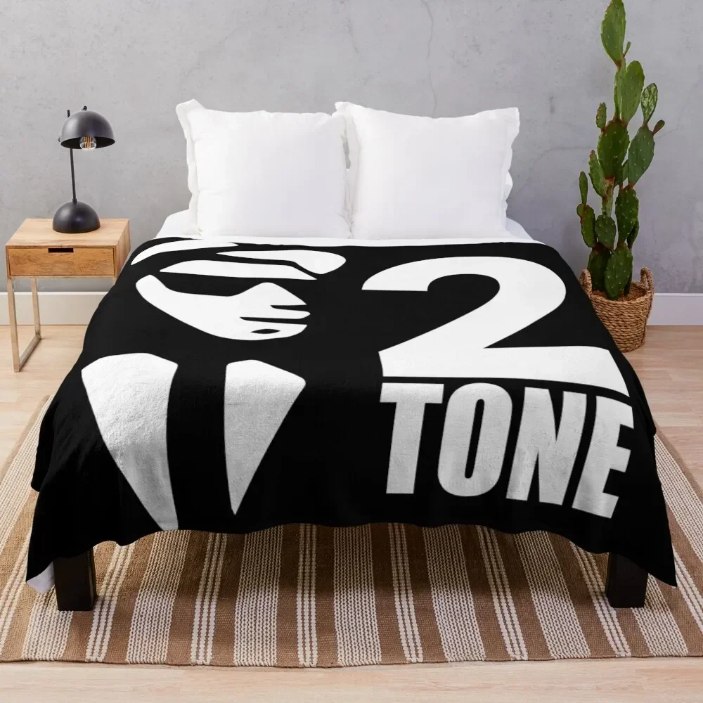 2 Tone Throw Blanket Large Sofa Quilt heavy to sleep Blankets