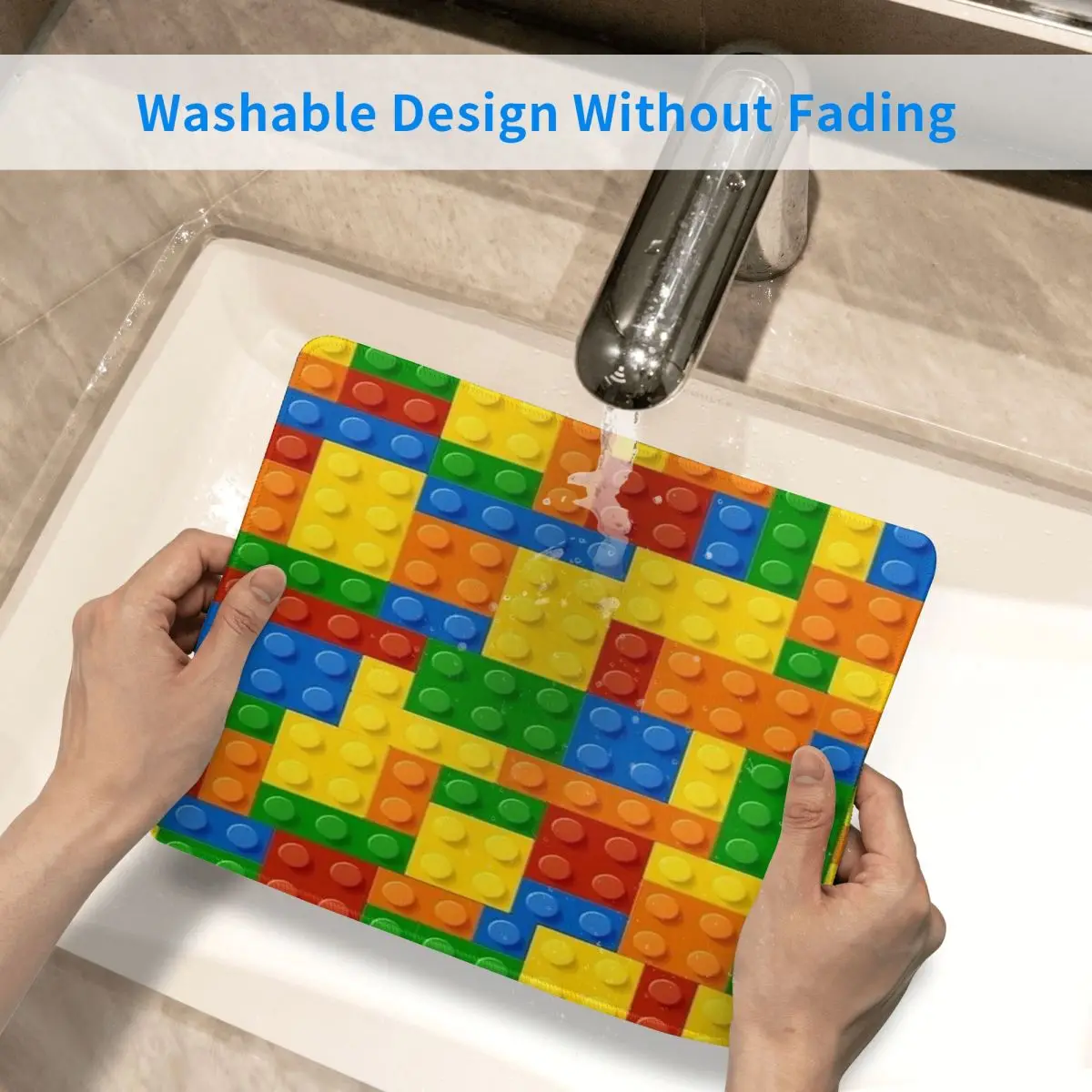 Hit The Bricks-alfombrilla para ratón, teclado de ordenador, alfombrilla para ratón, Gamer, PC, portátil, escritorio, accesorios de oficina, alfombrillas para mesa