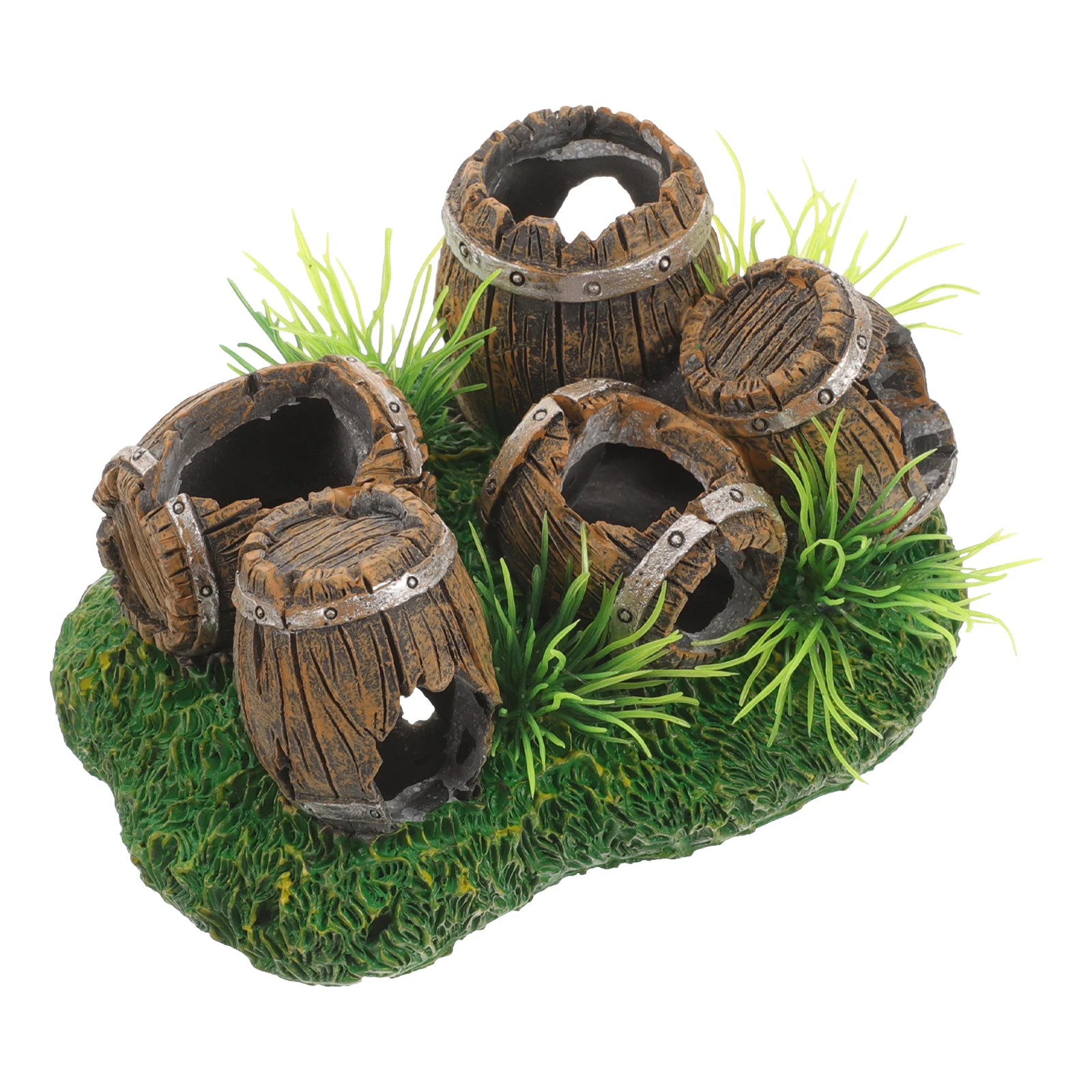 

Resin Breeding Hiding Cave Simulation Shrimp Cave House Decorative Props Tree House Shelter Crafts Arts For Aquarium Landscaping