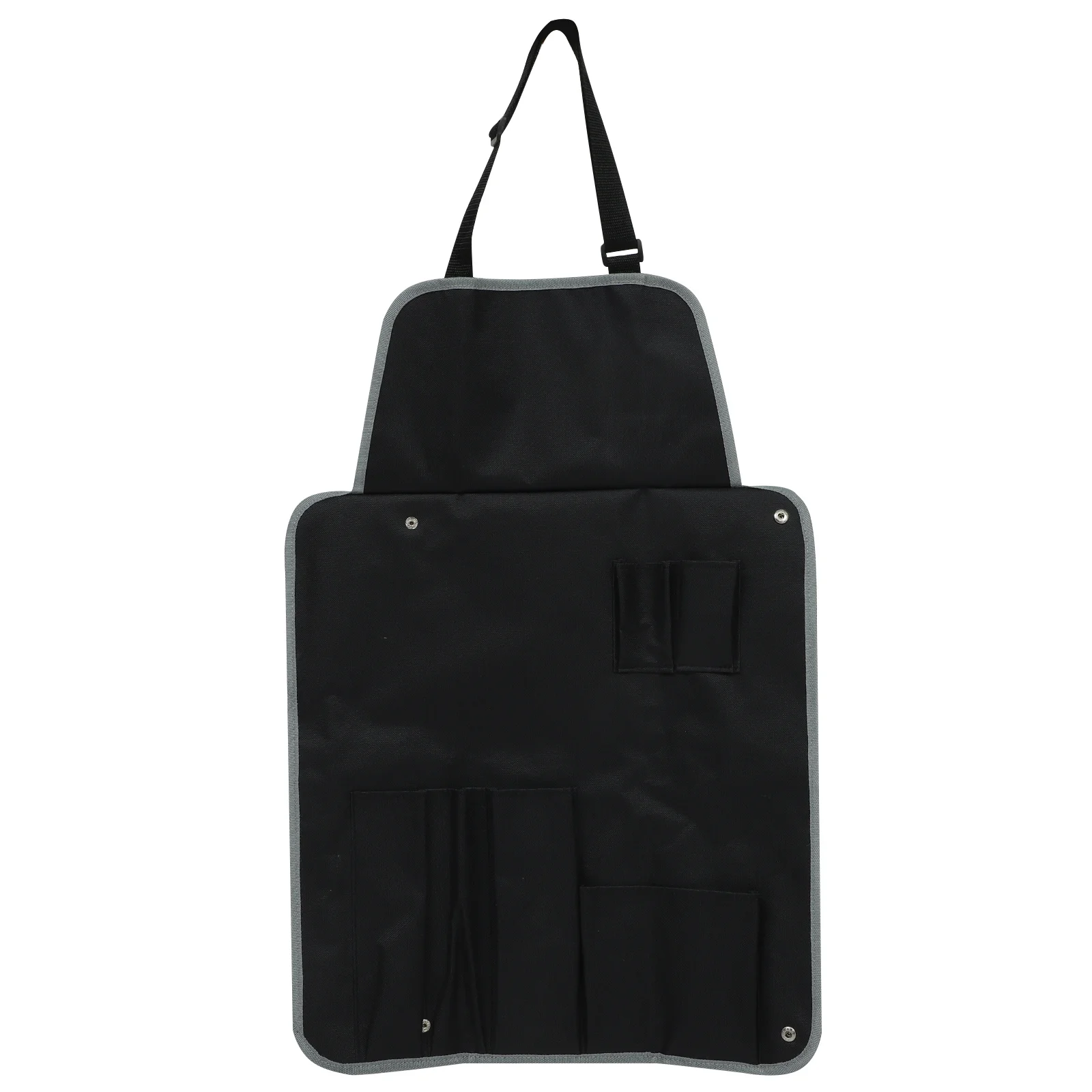 1 قطعة كيس التخزين أداة أكسفورد القماش سعة كبيرة متعددة جيب حقيبة محمولة للمنزل في الهواء الطلق أدوات شواء منظمة المطبخ #6