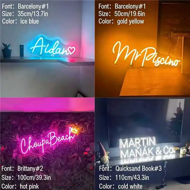 Aangepaste Led Naam Teken Cadeau voor Kid Aangepaste Naam Borden Tiener Cadeau Led Neon Teken voor Muur Decor Slaapkamer Decor Gepersonaliseerde Geschenken