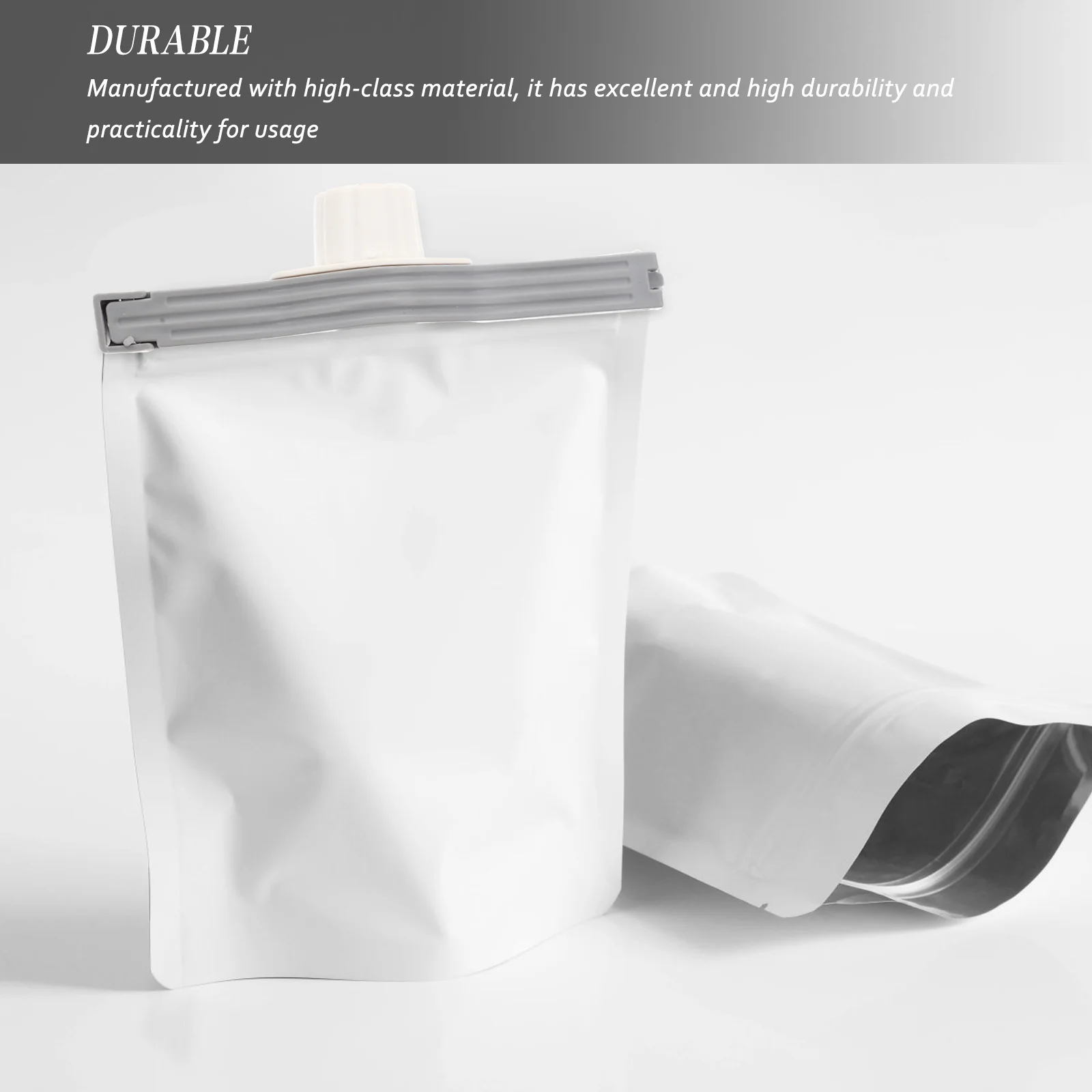 

5Pcs Food Bag Clips Convenient Sealing Clamps for Potato Chips Snack Bag Plastic Reusable Food Storage Clamps Chip Clips