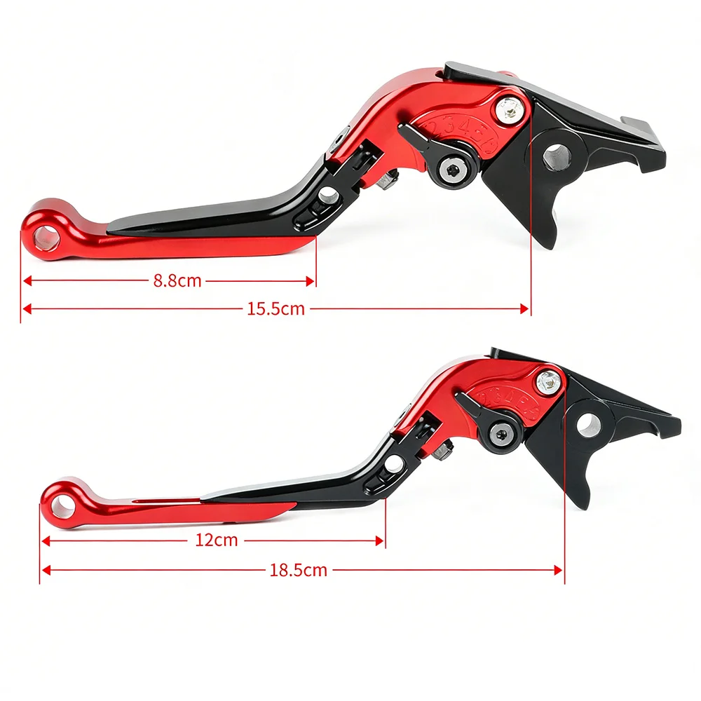 Motorcycle Brake Clutch Levers Handlebar Grips Ends For Honda VTR1000F FIRESTORM VTR 1000 F 1997-2005 2004 2003 2002 2001 2000 view 3