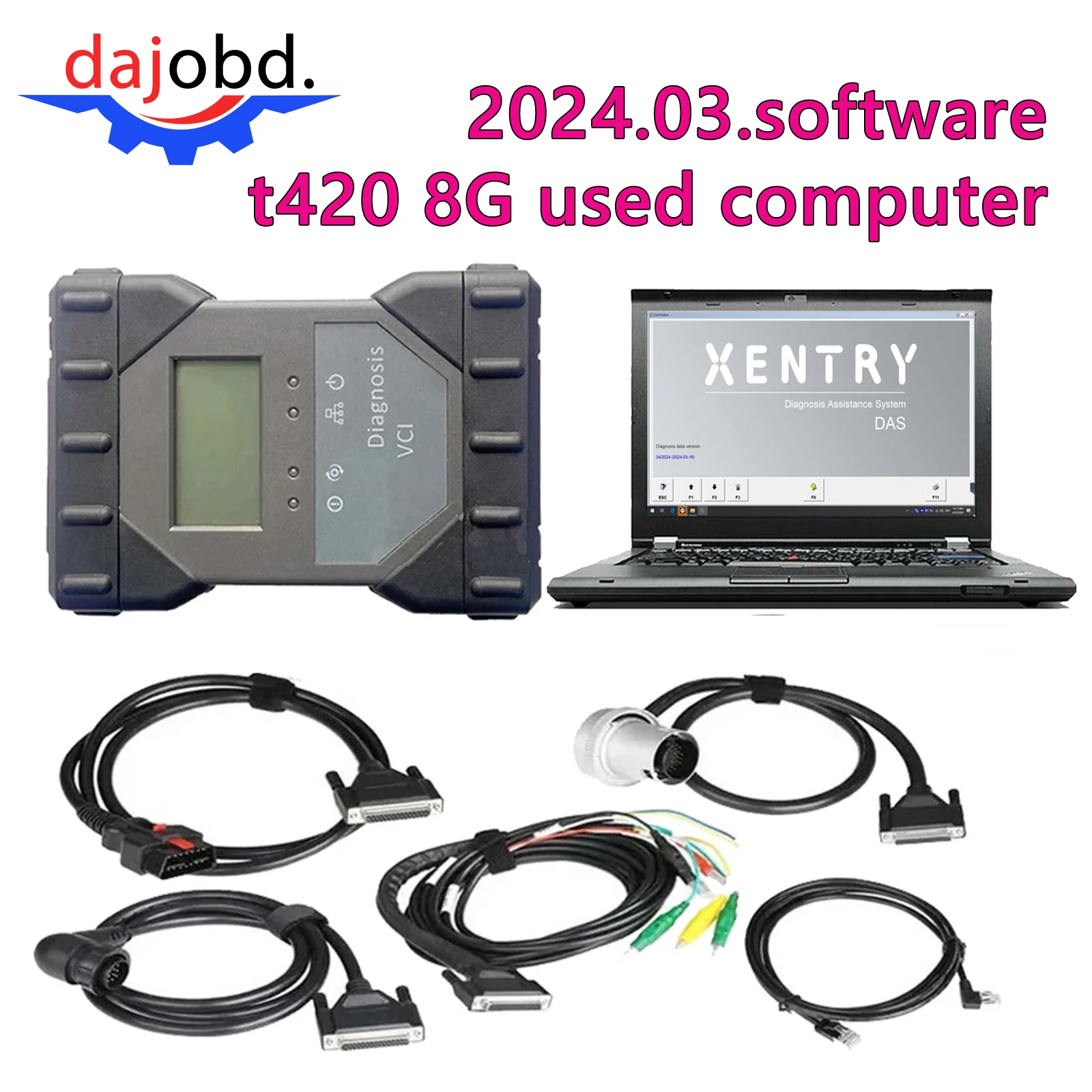 V2024.03 Super MB STAR C6 SD Connect C6 DOIP WIFI Full Version Diagnostic Tool with PC Support for Ben-z Cars & Trucks