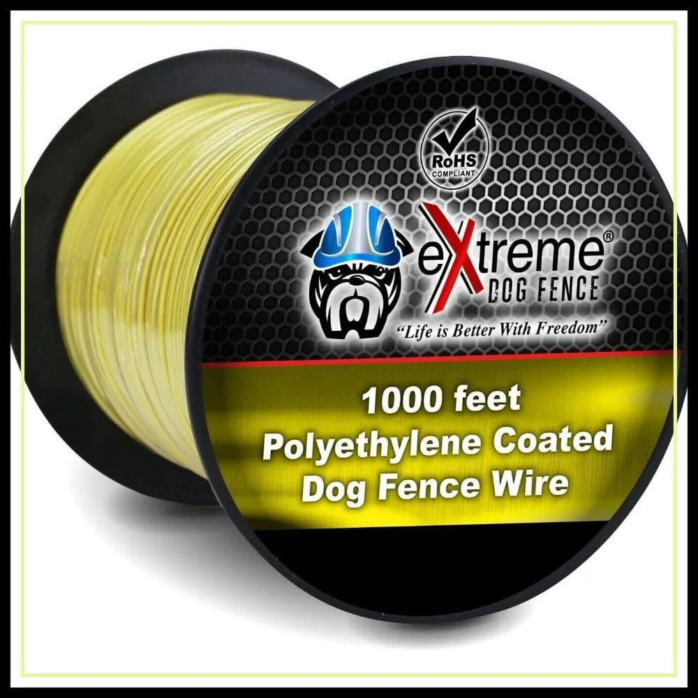 

1000ft 20 Gauge In-Ground Dog Fence Wire for Pet Containment System