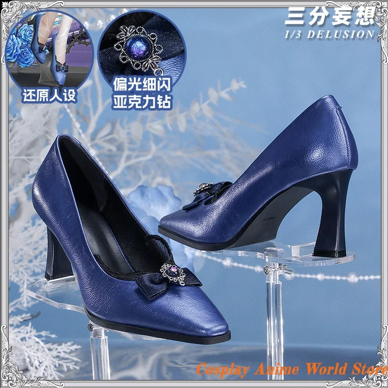 

In stock Identity V Beneath the Truth Grace Naiad Cosplay Shoes high heels Halloween Party Women Naiad Role Play Shoes