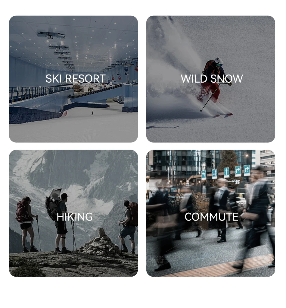 COPOZZ Skitasche, wasserdicht, leicht, verschleißfest, für Reisen, großes Fassungsvermögen, Outdoor-Sportzubehör, Snowboard-Aufbewahrungsrucksack – Detail 9