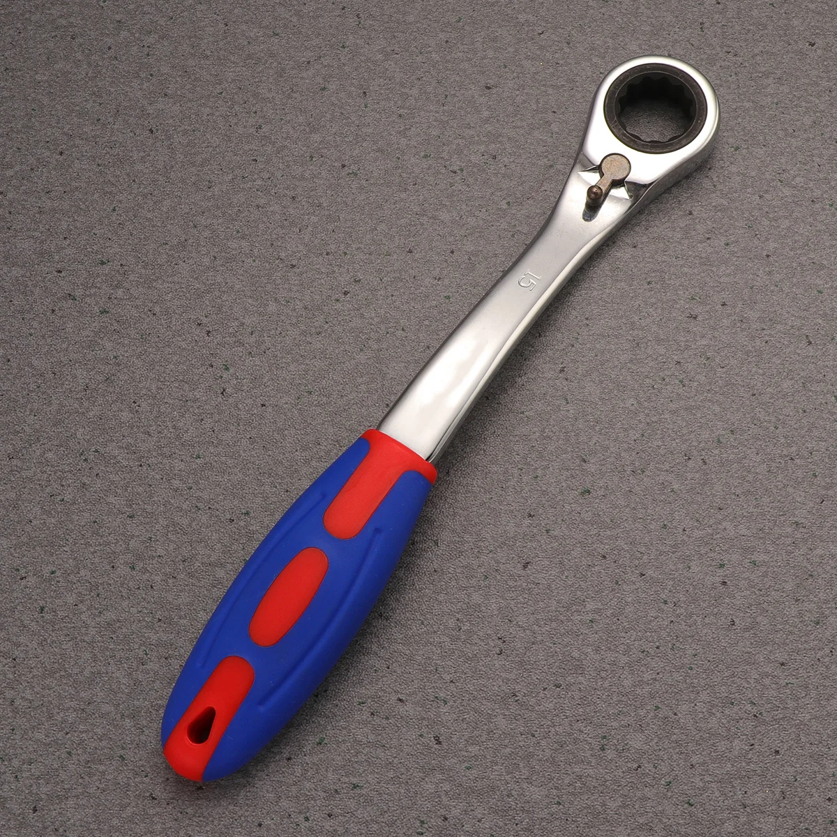 

Two-Way Ratchet Wrench Round Head Compact For Tight Spaces Comfortable Handle Home Professional Repair Tool Quick-Release