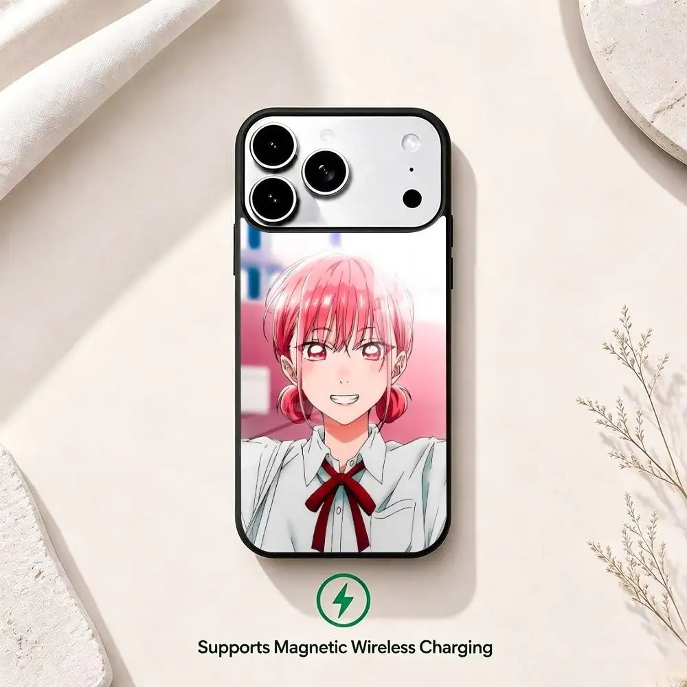 B-Blue Box Hina Chono  Phone Case For iPhone17,16,15,14,13,12,11 Plus,Pro Allows magnetic wireless charging