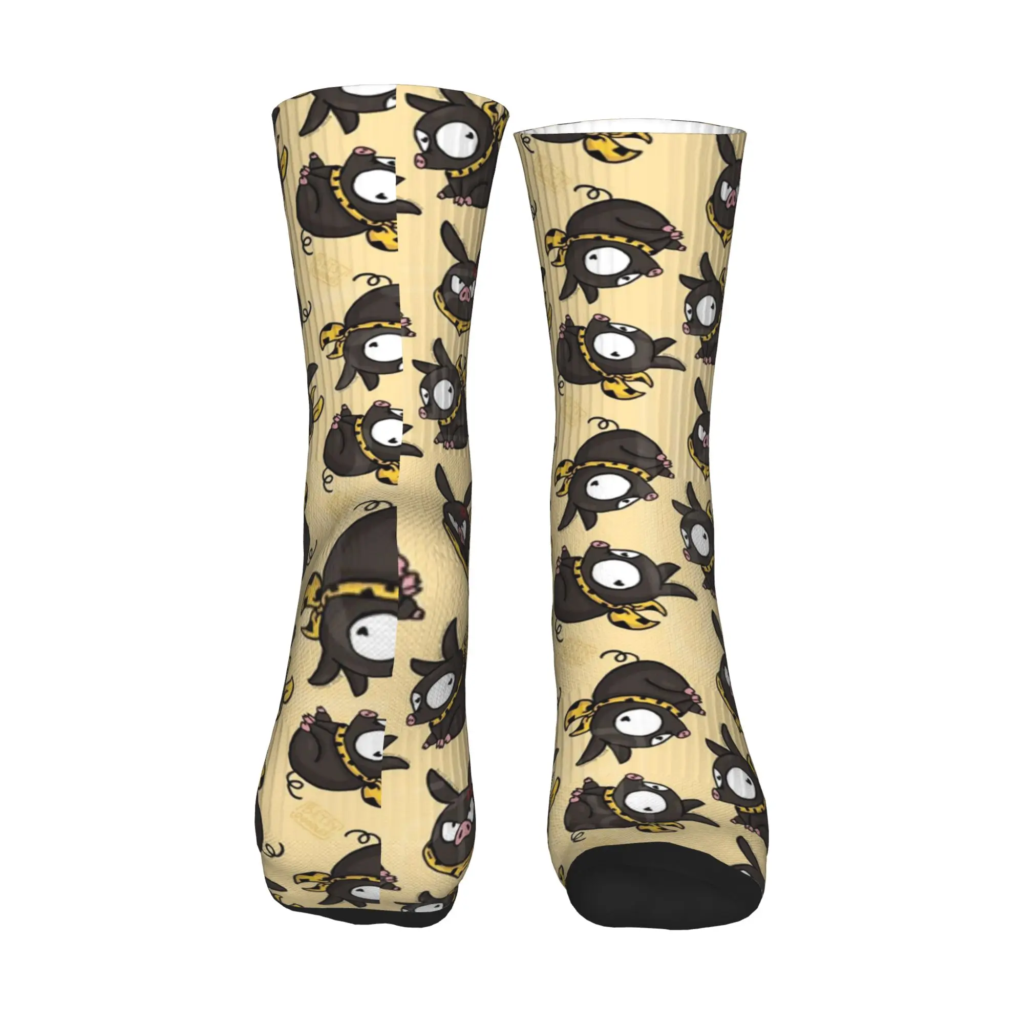 All Seasons Ranma 1/2 Saotome Pig Girls P Chan Sport Middle Tube Socks Crew Socks Hip Hop Stockings for Men Women