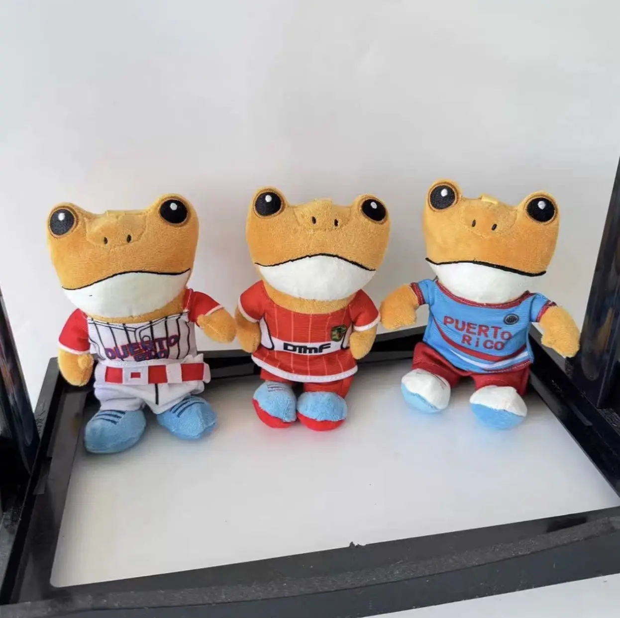 New Sapo Concho Bad Bunny Plush Keychain Cute Cartoon Frog Stuffed Doll Pendant Toy For Bag Decor Ideal Christmas Gift For Fans