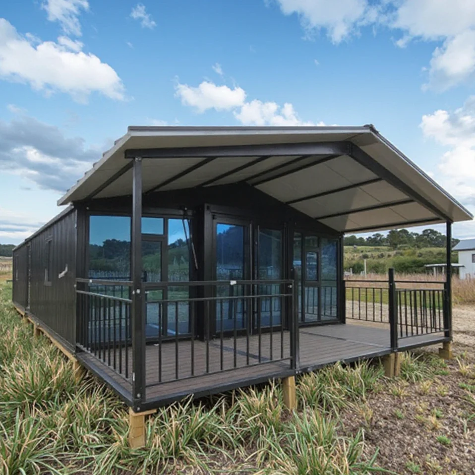 Container House Modular House 20-foot/30-foot/40-foot 2-4 Bedrooms with Bathrooms Prefabricated Expandable Modular Homes