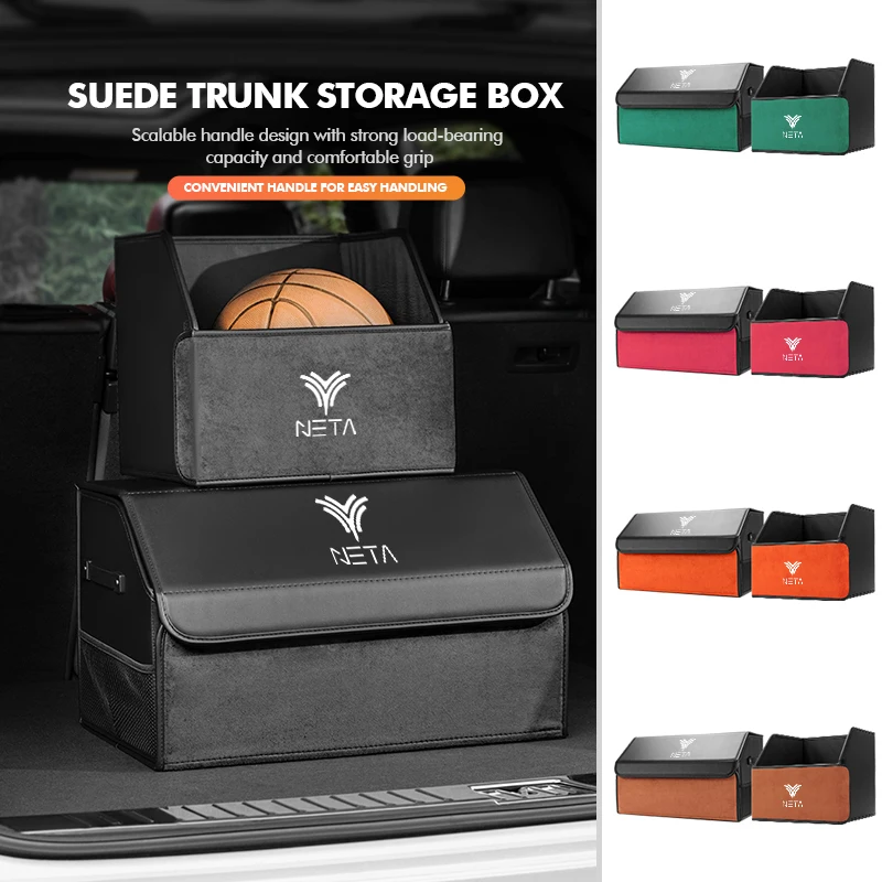 Boîte de rangement de coffre de voiture grande capacité pour NETA, sac organisateur d'outils, accessoires pour véhicules 2020 2021 2022 2023 2024