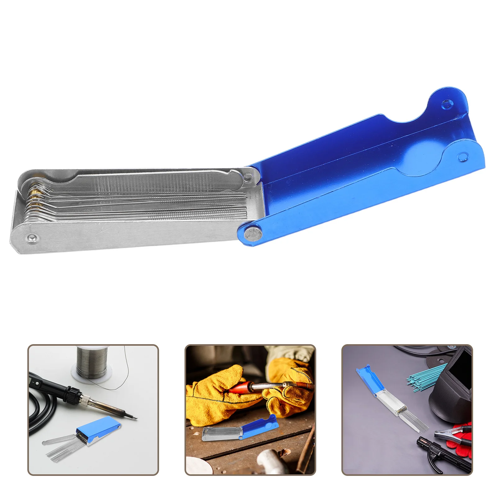 

13Pcs Stainless Steel Welding Nozzle Cleaner Kit Precision Tips Maintenance Set for Welding Cutting Applications Welder Tools