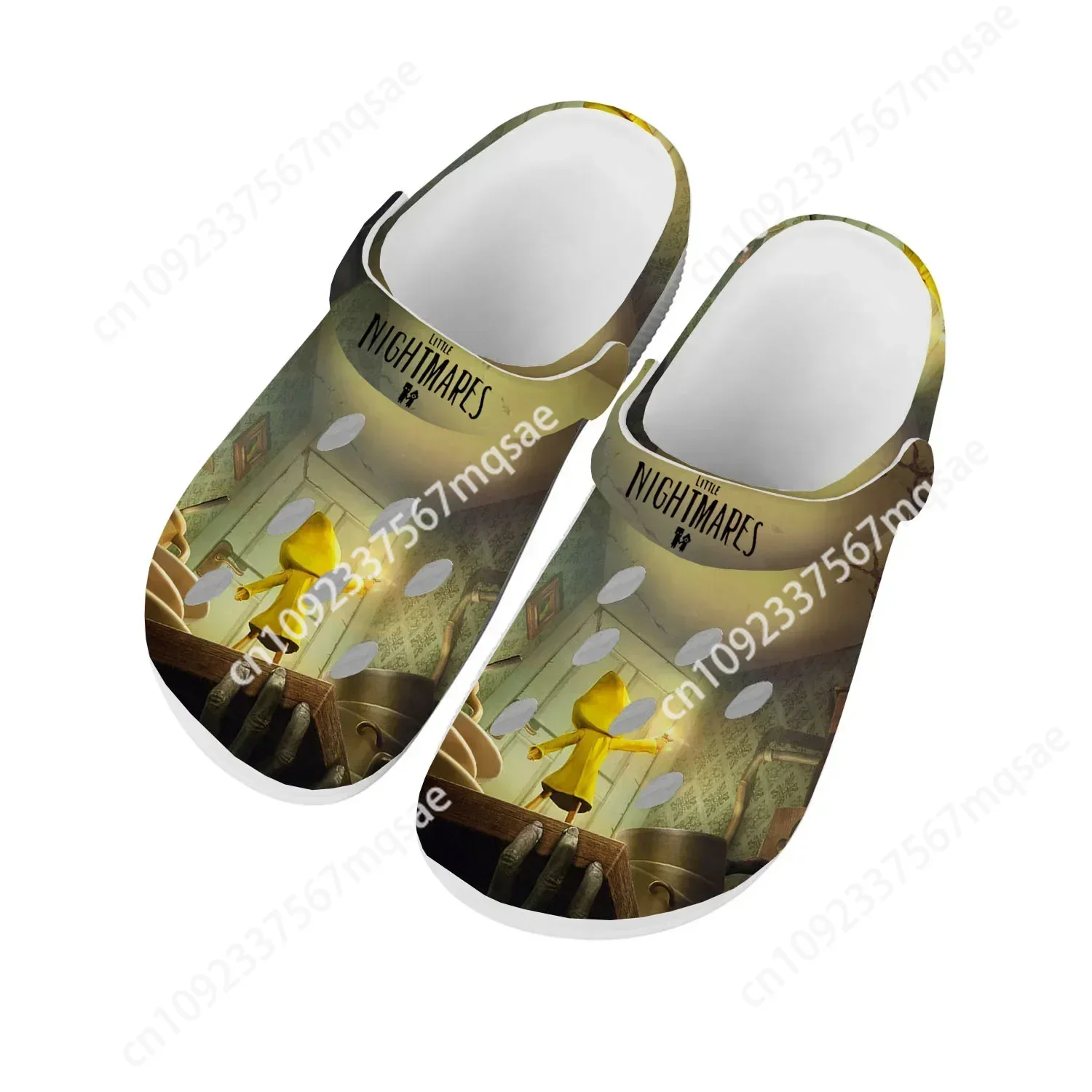 

Game Little Nightmares Home Clogs Mens Womens Teenager Custom Built Water Shoes Game Garden Beach Hole Slippers Sandals