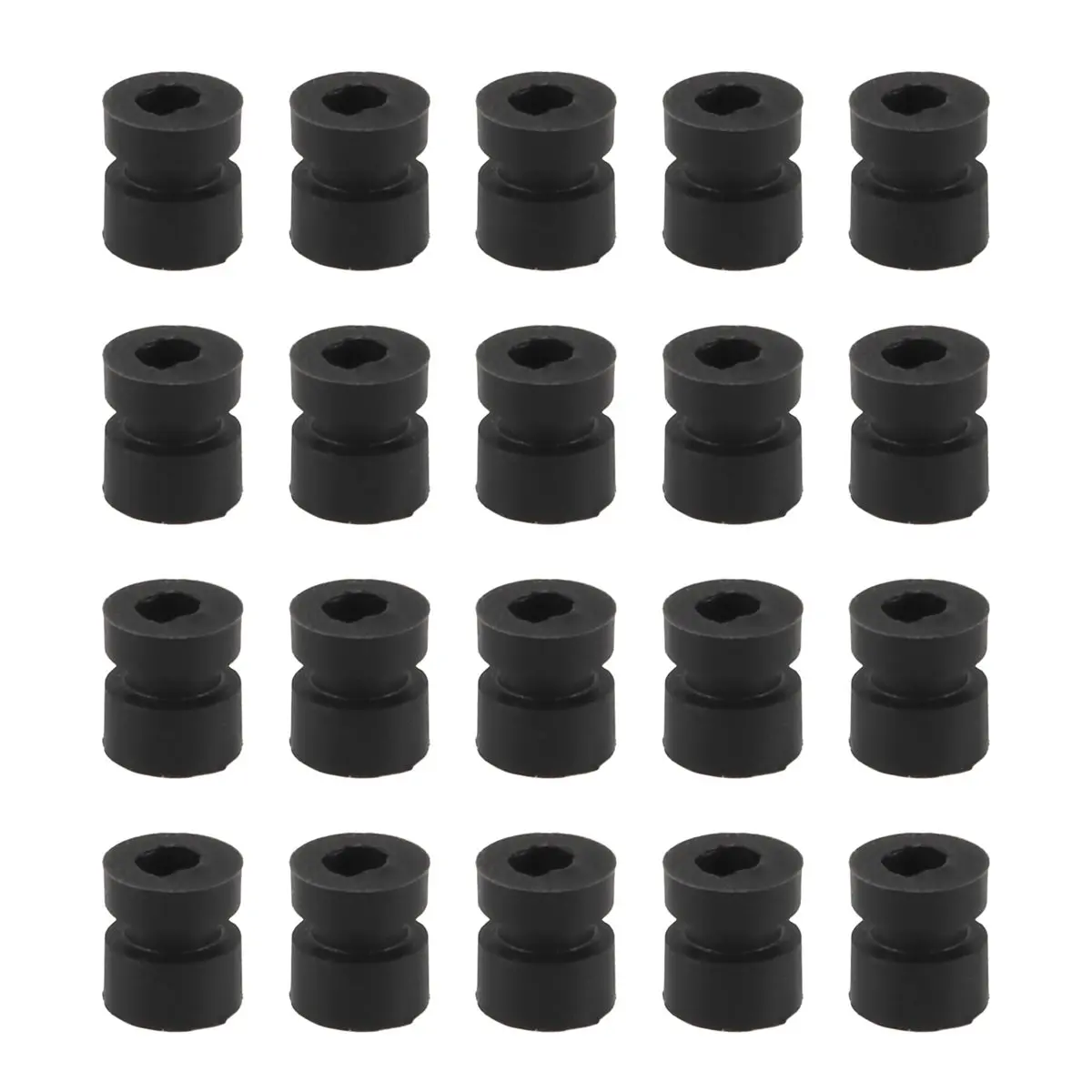 A2887F Perfect ★◀◁20Pcs M3 Anti Vibration Rubber Damper Balls for FPV F4 F7 Flight Controller Soft Mount Shock Absorption Balls