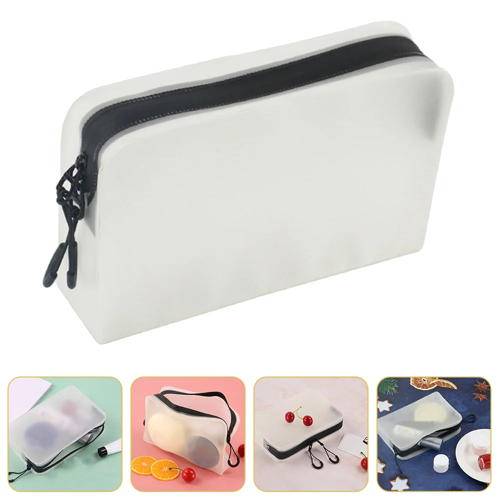 حقيبة تخزين أدوات الزينة المحمولة، حقيبة مكياج مقاومة للماء للسفر، خفيفة الوزن وسهلة الحمل #3