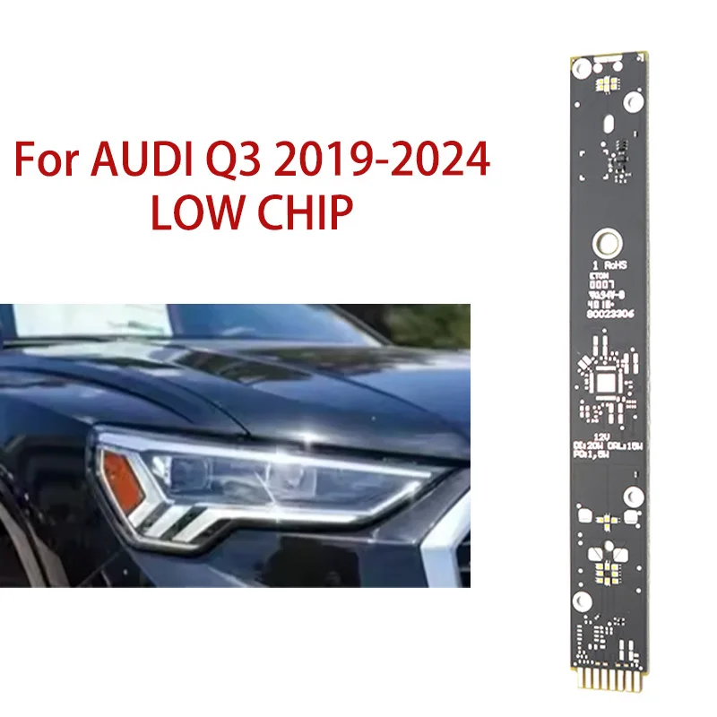 

White Light Car Headlights DRL Chip Ballast Chip Angel Eyes Circuit Board Light Source Board Chip For AUDI Q3L 2019-2024 LOW